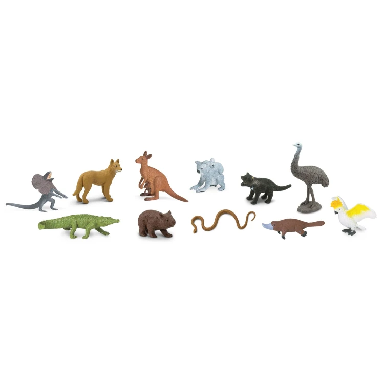 Zwierzęta Australii figurki