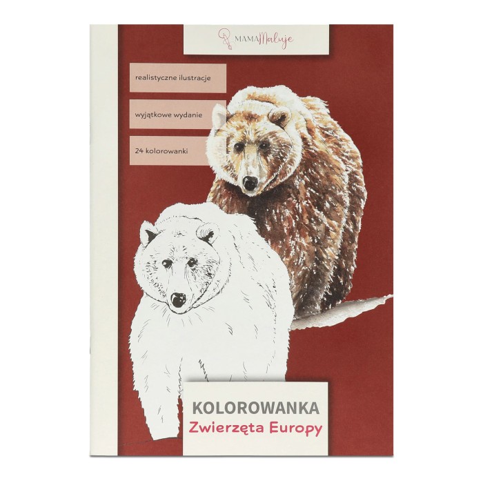 kolorowanka zwierzęta Europy