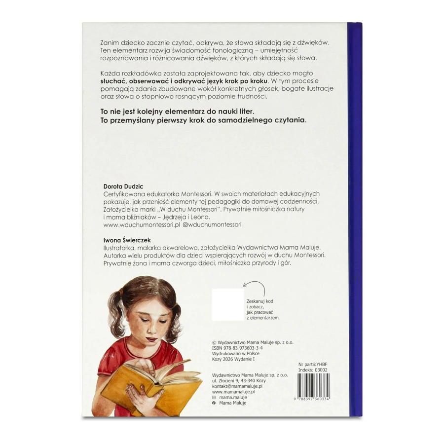 Elementarz w duchu Montessori tył