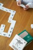 Gra dla dzieci Domino dwustronne Dinozaury układanie