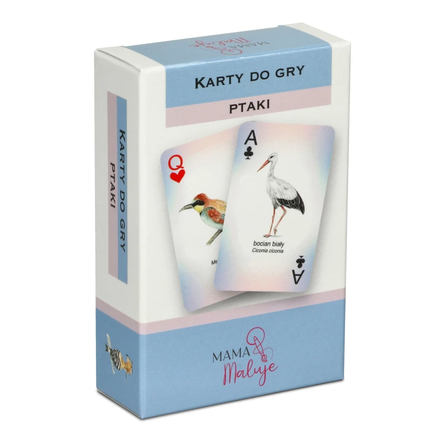 Karty do gry Ptaki