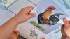 Puzzle 4-elementowe Zwierzęta wiejskie kogut